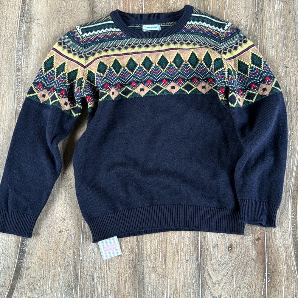 Boys mayoral sweater new with tags